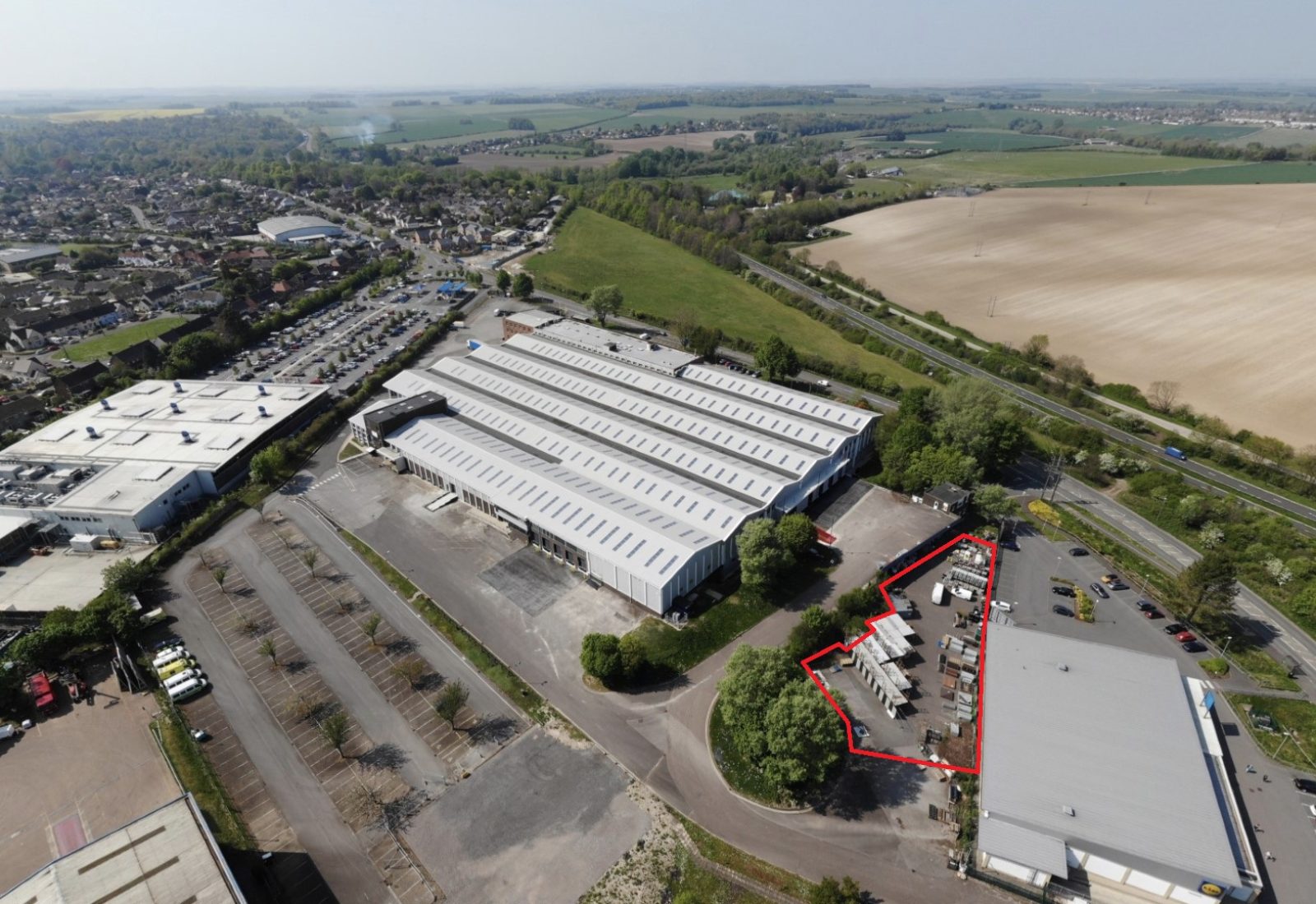 Yard Adjacent to Unit 9, Amesbury Distribution Park, London Road, Amesbury