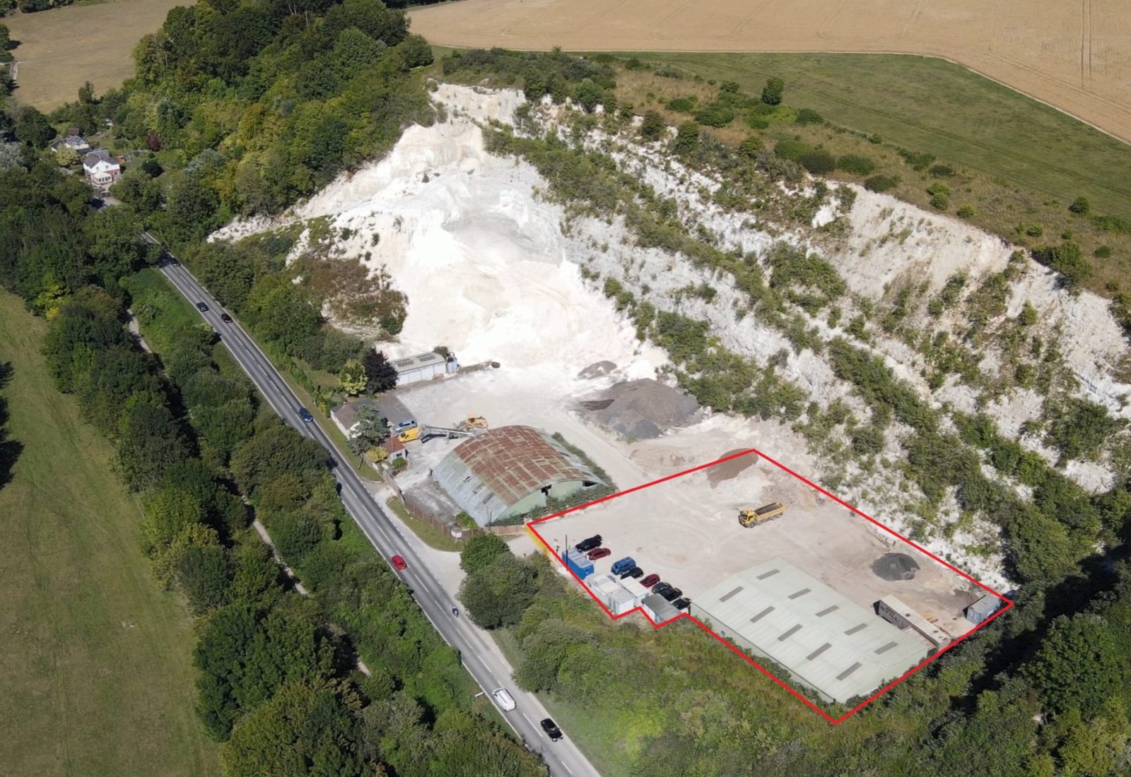 Somborne Chalk Quarry, Lower Brook, Kings Somborne Somborne Chalk Quarry, Lower Brook, Kings Somborne